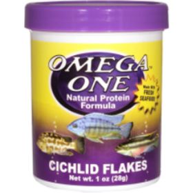 Omega One Cichlid Flakes 50 gr Açık Balık Yemi