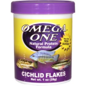 Omega One Cichlid Flakes 50 gr Açık Balık Yemi
