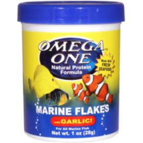 Omega One Garlic Marine Flakes 1000 ml 148 gr Balık Yemi