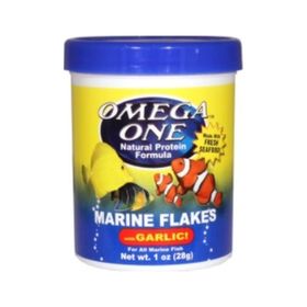 Omega One Garlic Marine Flakes 1000 ml 148 gr Balık Yemi