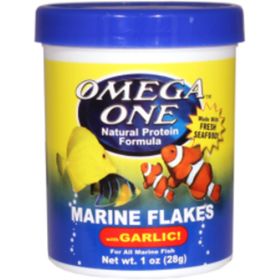 Omega One Garlic Marine Flakes 1000 ml 148 gr Balık Yemi