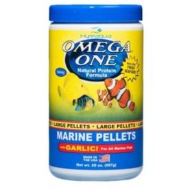 Omega One Garlic Marine Large Pellets 1 Lt 567 gr Balık Yemi