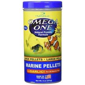 Omega One Garlic Marine Large Pellets 490 ml 231 gr Balık Yemi