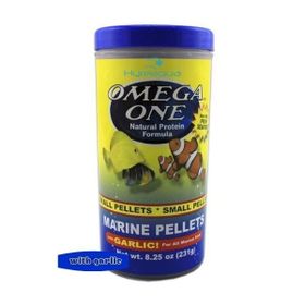 Omega One Garlic Marine Small Pellets 490 ml 231 gr Balık Yemi
