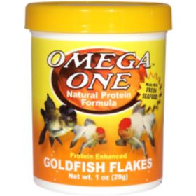 Omega One Goldfish Flakes 270 ml 28 gr Balık Yemi