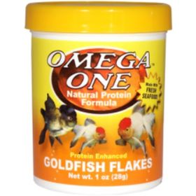 Omega One Goldfish Flakes 270 ml 28 gr Balık Yemi