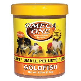 Omega One Goldfish Small Pellets 490 ml 226 gr Balık Yemi