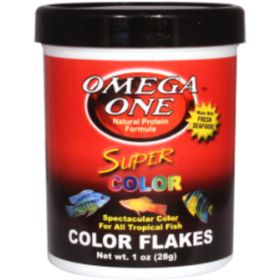 Omega One Super Color Flakes 130 ml 12 gr Balık Yemi