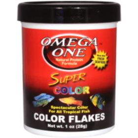 Omega One Super Color Flakes 130 ml 12 gr Balık Yemi