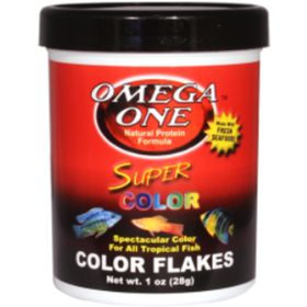 Omega One Super Color Flakes 130 ml 12 gr Balık Yemi