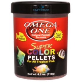 Omega One Super Color Small Pellets 270 ml 119 gr Balık Yemi