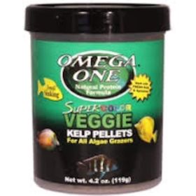 Omega One - Super Color Veggie Kelp Small Pellets 490 ml 226 gr Balık Yemi