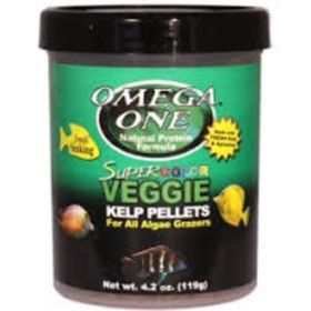 Omega One - Super Color Veggie Kelp Small Pellets 490 ml 226 gr Balık Yemi