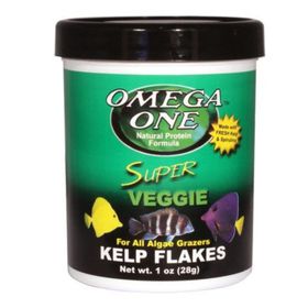 Omega One Super Veggie Kelp Flakes 270 ml 28 gr Balık Yemi