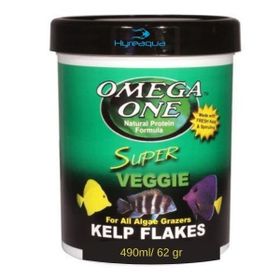 Omega One Super Veggie Kelp Flakes 490 ml 62 gr Balık Yemi