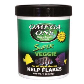 Omega One Super Veggie Kelp Flakes 490 ml 62 gr Balık Yemi