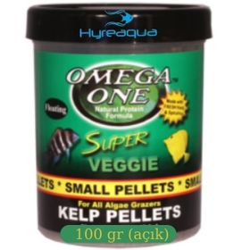 Omega One Super Veggie Kelp Small Pellets 100 gr Açık Balık Yemi