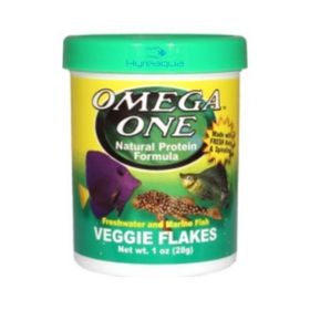 Omega One Veggie Flakes 270 ml 28 gr Balık Yemi
