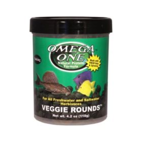 Omega One Veggie Rounds 490 ml 227 gr Balık Yemi