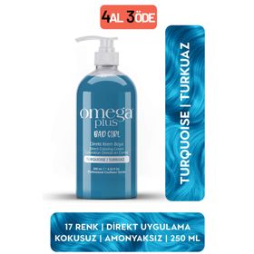 Omega Plus 250 ml Bad Girl Zümrüt Yeşili Amonyaksız Renkli Saç Boyası