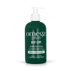 Omega Plus 250 ml Bad Girl Zümrüt Yeşili Amonyaksız Renkli Saç Boyası