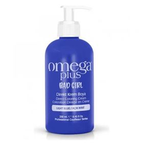 Omega Plus Bad Girl Açık Mavi 200 ml Saç Boyası