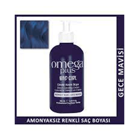Omega Plus Bad Girl Gece Mavisi Amonyaksız Renkli 250 ml Saç Boyası