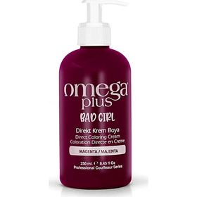 Omega Plus Bad Girl Majenta Amonyaksız Renkli 250 ml Saç Boyası