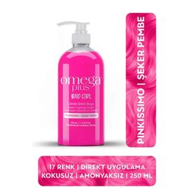Omega Plus Bad Girl Şeker Pembesi 250 Ml Amonyaksız Renkli Saç Boyası