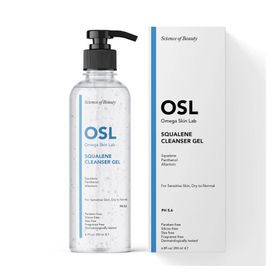 Omega Skin Lab Squalene Hassas Ciltler İçin 200 ml Temizleyici Jel