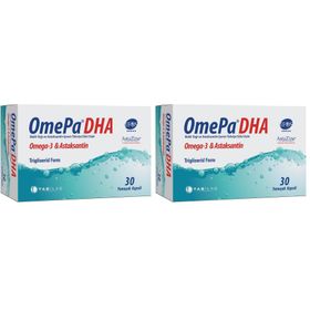 OmePa DHA Omega 3 Astaksantin 2x30 Kapsül