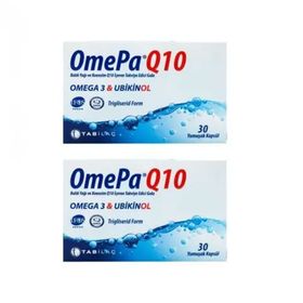 Omepa Q10 Omega 3 Ubiquinol 2x30 Kapsül