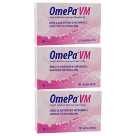 Omepa Vm Omega 3 Multivitamin Multimineral 3x30 Kapsül