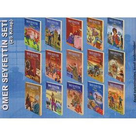 ÖMER SEYFETTIN DIZISI (KUTULU, 25 KITAP) - ÖMER SEYFETTIN