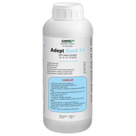 Omex 1 L Adept Quad 14 Kalsiyumlu NPK Gübre Çözeltisi