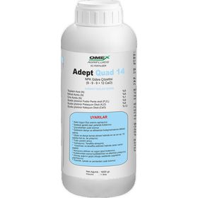 Omex 1 L Adept Quad 14 Kalsiyumlu NPK Gübre Çözeltisi