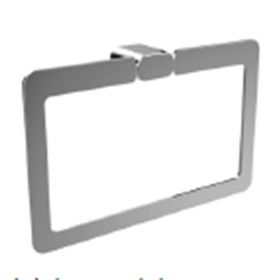 OMG PI5001-02/CR Pi Yuvarlak Krom 24 cm Havluluk