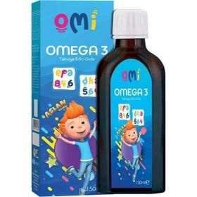 Omi Omega-3 150 ml Şurup Balık Yağı