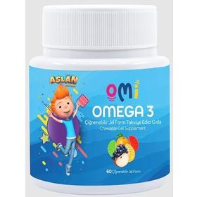 Omi Omega-3 60 Çiğnenebilir Tablet