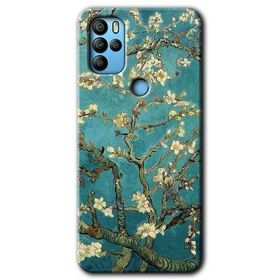Omix X300 Almond Blossom Baskılı Uyumlu Silikon Kılıf