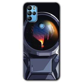 Omix X300 Astronot Baskılı Uyumlu Silikon Kılıf