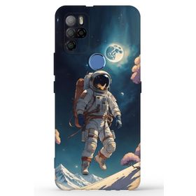 Omix X300 Astronot Baskılı Uyumlu Silikon Kılıf