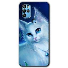 Omix X300 Cat Glance Baskılı Uyumlu Silikon Kılıf