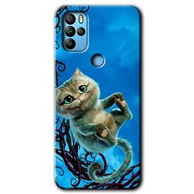 Omix X300 Çılgın Kedi Baskılı Uyumlu Silikon Kılıf
