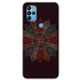 Omix X300 Mandala Flower Wal Baskılı Uyumlu Silikon Kılıf