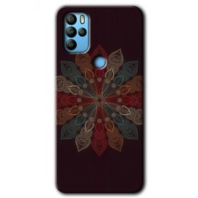 Omix X300 Mandala Flower Wal Baskılı Uyumlu Silikon Kılıf