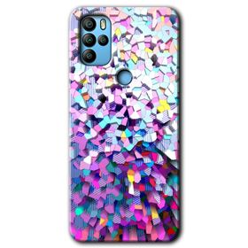 Omix X300 Mosaic Fragments Colorfull Baskılı Uyumlu Silikon Kılıf