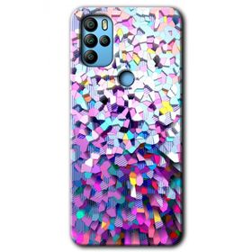 Omix X300 Mosaic Fragments Colorfull Baskılı Uyumlu Silikon Kılıf
