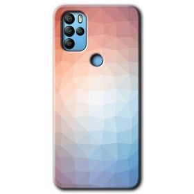 Omix X300 Polygon Graident 3 Baskılı Uyumlu Silikon Kılıf