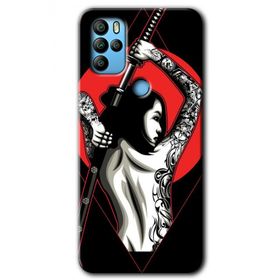 Omix X300 Samurai Girl Baskılı Uyumlu Silikon Kılıf